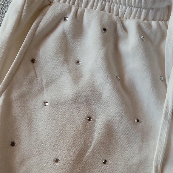 Women's Crem  Polka Dot Pants Size M - Picture 5 of 6